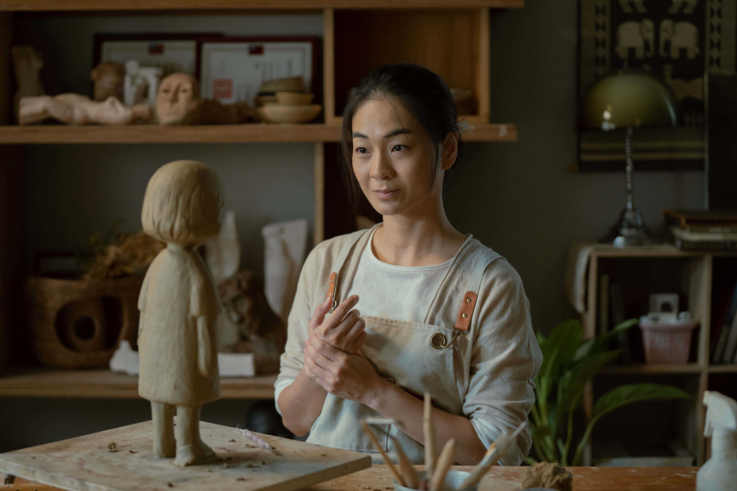 金馬得主陳雪甄演繹漸凍症雕塑家的《停格人生》。（圖／金馬影展執行委員會）