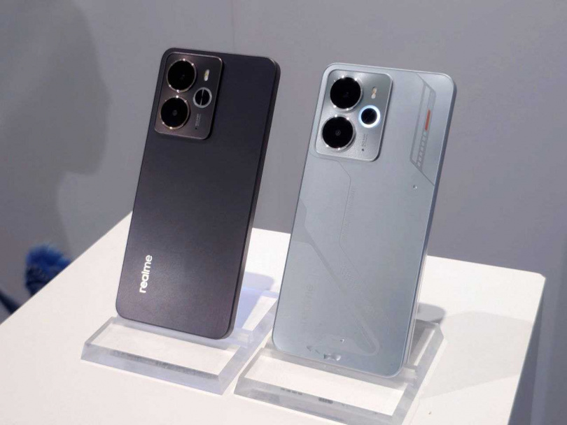 realme 14 5G。（圖／廖梓翔攝）