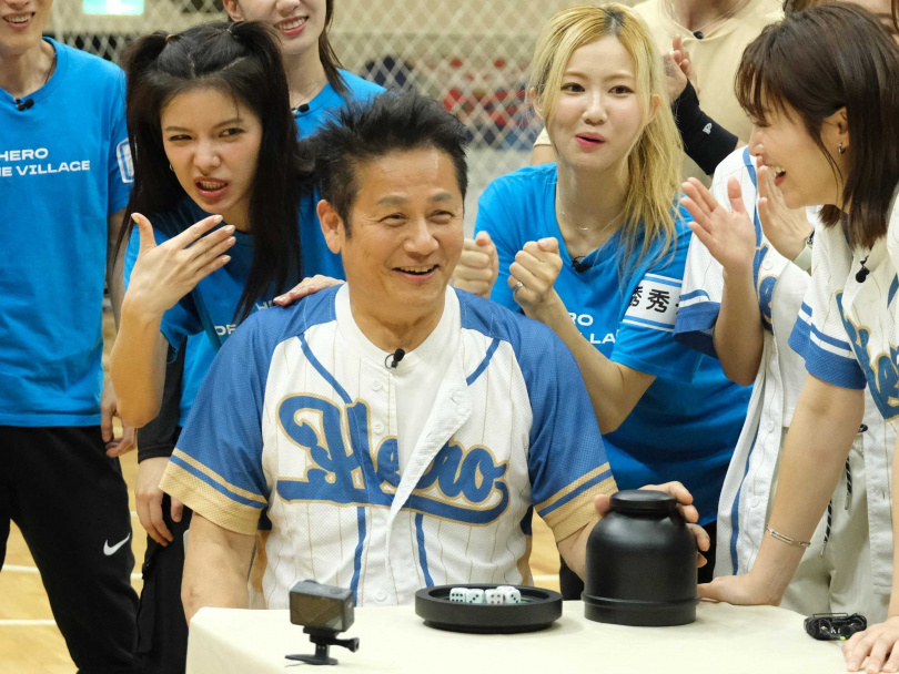 徐乃麟在吹牛遊戲慘遭原住民強者洗劫。（圖／東森綜合台提供）