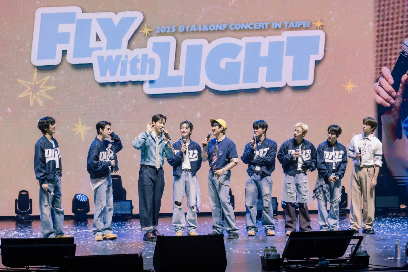 B1A4與ONF攜手舉辦聯合演唱會,準備了特別企劃的跨團合作舞台。(圖/SHOW OFFICE提供)