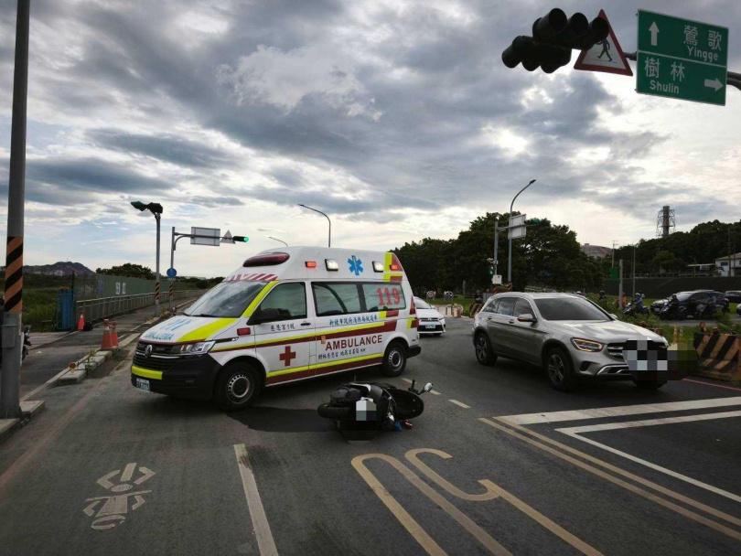 樹林今發生死亡車禍。（圖／翻攝畫面）