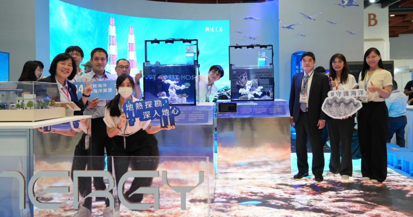 台灣中油參加亞太永續展，展現在生態與開發新能源的努力。（圖片提供／台灣中油）