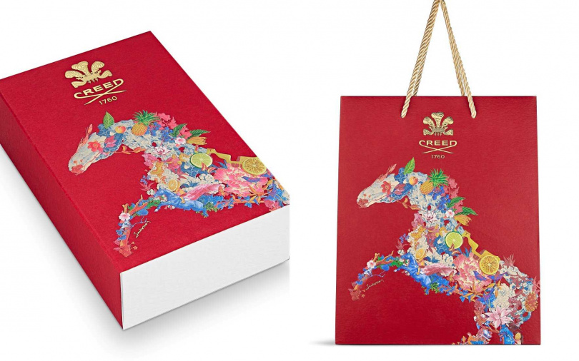 即日起至2/28,CREED 推出金駿迎春年節限量包裝活動。(圖/品牌提供)