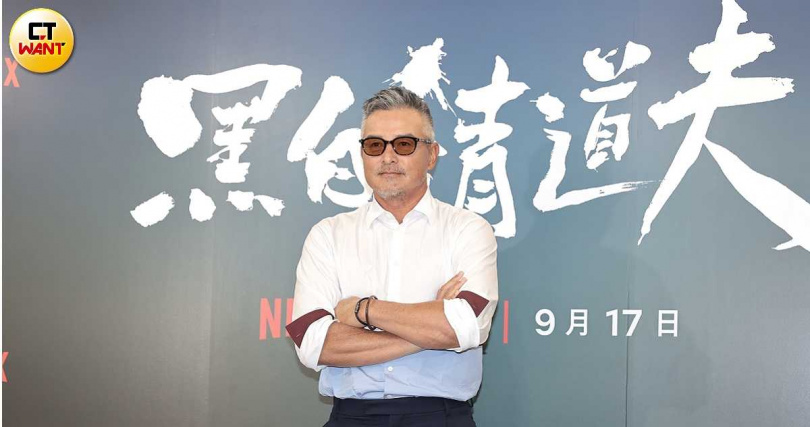 李銘順是劇中的武打擔當。(圖/黃耀徵攝)