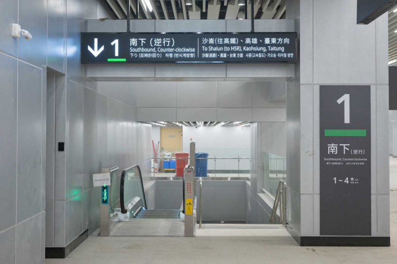 臺南鐵路地下化年底通車在即。（圖／交通部鐵道局提供）