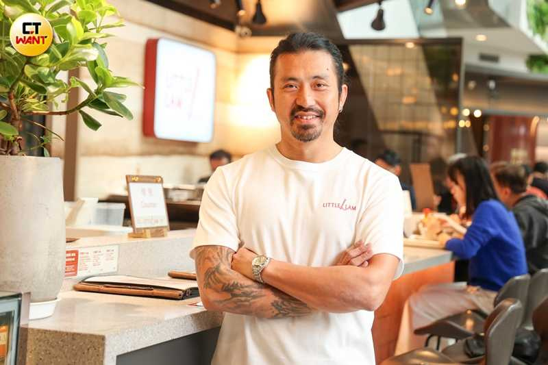 長期深耕Fine Dining領域的名廚林明健，一直希望開設一個讓所有人隨時想吃就來吃、吃完會回味的麵吧。（圖／林士傑攝）