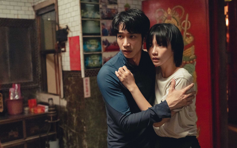 《山忌 黃衣小飛俠》劉以豪、袁澧林首度合作默契好，兩人戲裡深愛彼此，戲外則是互相依靠的戰友。（圖／威視提供）