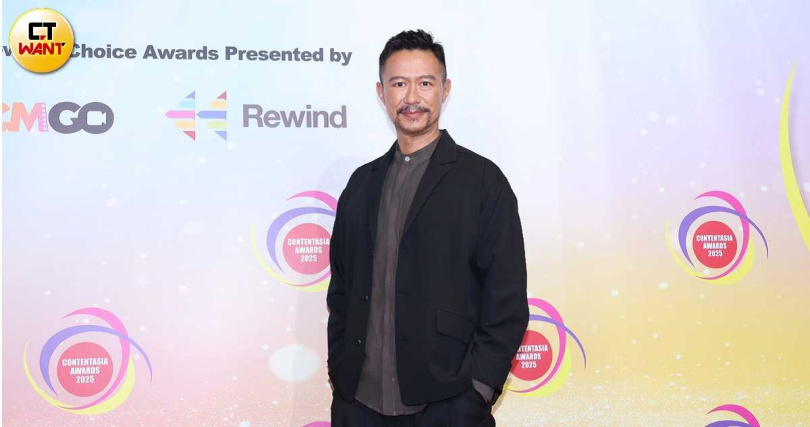 徐灝翔以《生日快樂》拿下電視節目類「最佳男配角金獎」。(圖/楊澍攝)