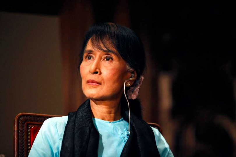 翁山蘇姬多年來為緬甸民主象徵，政變後局勢持續動盪。