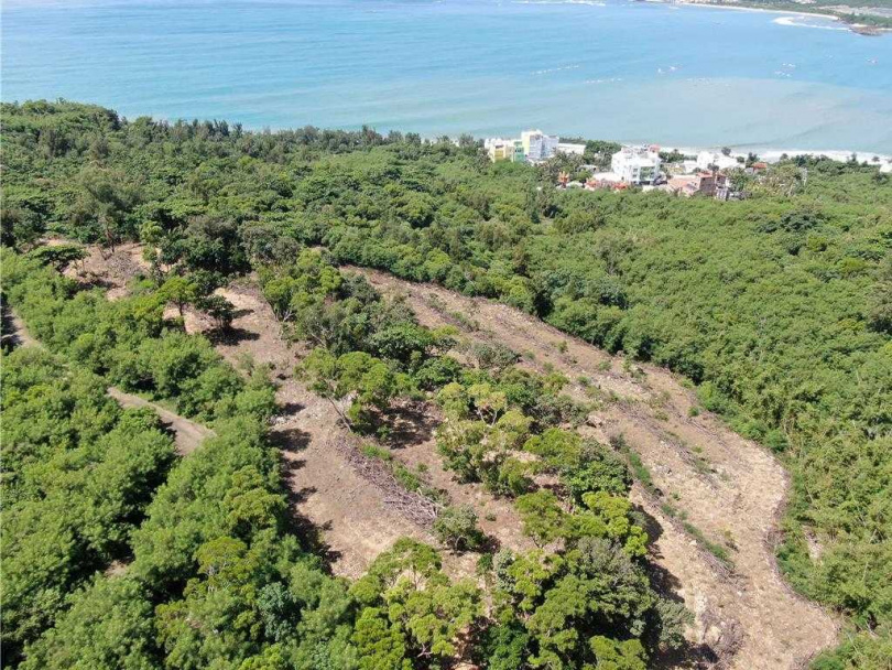 墾管處初步了解，墾丁海域混濁情況，疑為上方造林整治區的沖刷效應。（圖／墾管處提供）