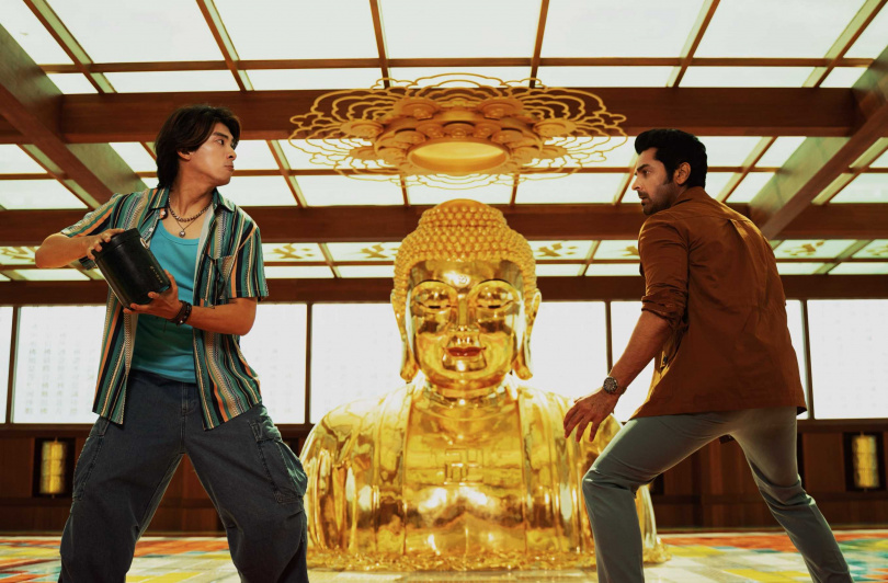 林哲熹表示與不同國籍演員合作是全新挑戰。（圖／光盛影業）