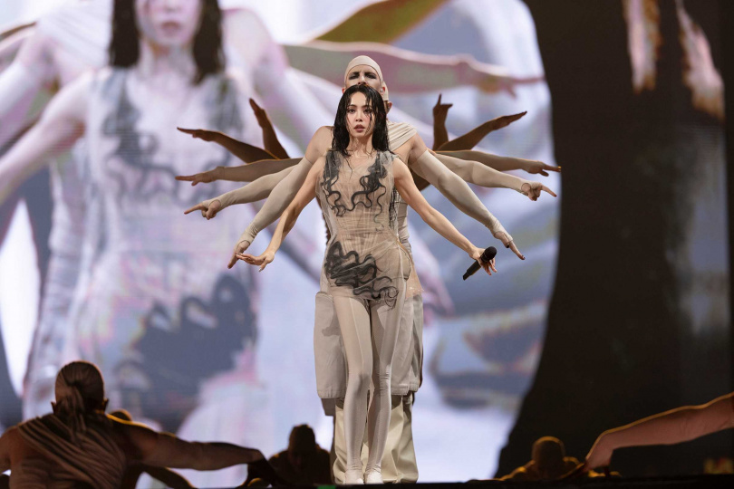 開場曲〈SEVEN〉瞬間點燃「七宗罪」核心概念。（圖／凌時差提供）