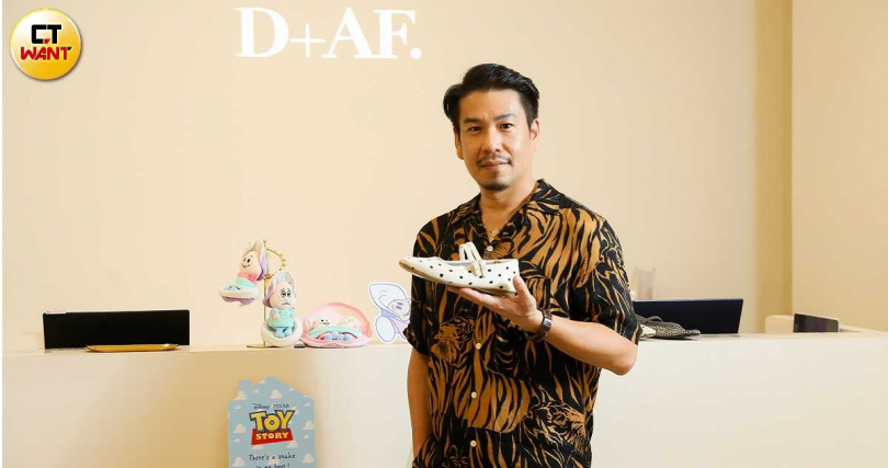 D+AF執行長張士祺表示，中山商圈具有高人流，是零售品牌的兵家必爭之地，目前在商圈已有2間分店，如有適合的店面釋出，不排除再開第3間店。（圖／侯世駿攝）