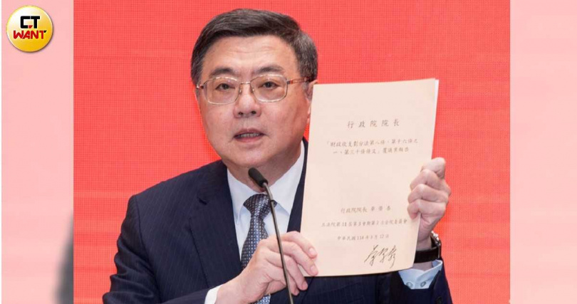 閣揆卓榮泰（圖）預告將提出政院版《財劃法》修正案。（圖／黃威彬攝）
