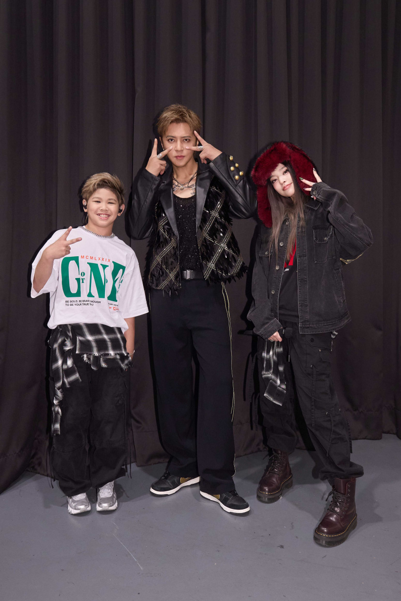 Bboy NANA見到偶像一度石化。(圖/開心果娛樂提供)