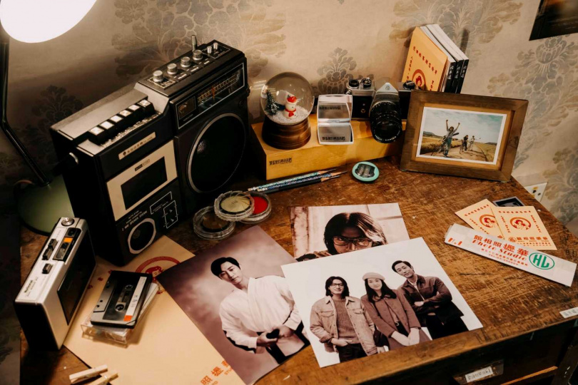 CLASSROOM公館展出電影《那張片裡的我們》拍攝道具，開放觀眾免費參觀。（圖／瀚草文創GrX STUDIO提供）