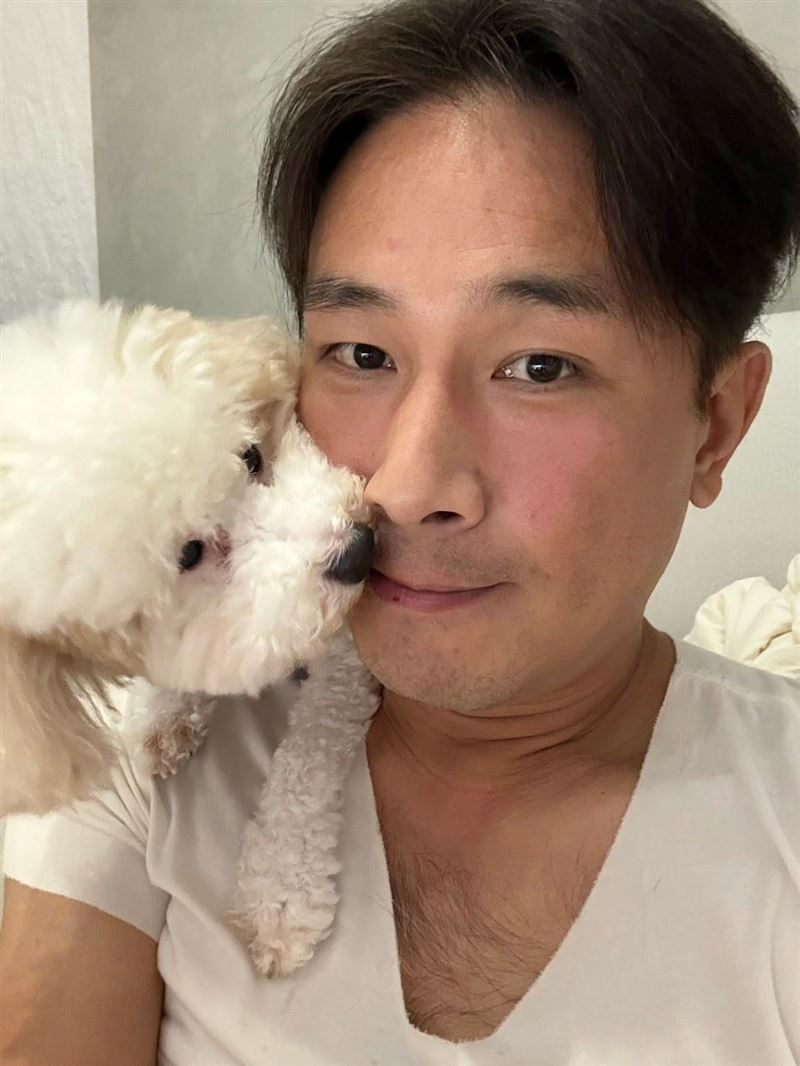傅子純生前心願是能夠帶著愛犬跟大家一起環島。(圖/翻攝自Corrinna Lee 臉書)