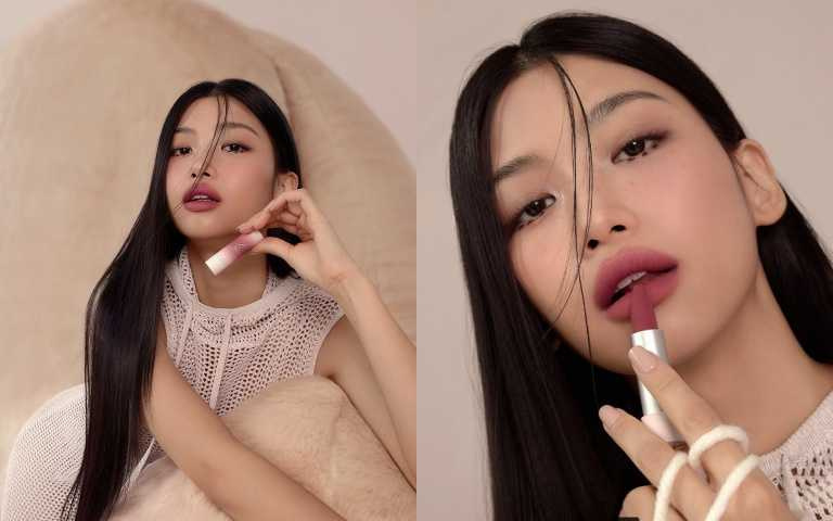 3CE 輕絨擁吻絨霧唇膏#05 / 550元。 (圖/品牌提供)