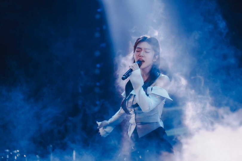 言芯擔任洪暐哲演唱會嘉賓。（圖／年代整合行銷提供）