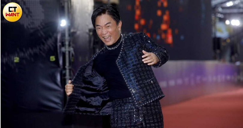 吳宗憲不改幽默本色，笑稱剛宣布婚訊的Lulu和陳漢典是「一對愛養狗的男女」。（圖／本刊攝影組）