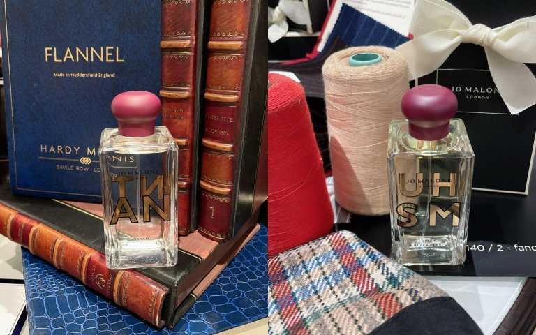 Jo Malone London阿薩姆紅茶與葡萄柚香水100ml / 7,950元；白樺木與黑胡椒香水100ml / 7,950元；（圖／黃筱婷攝）