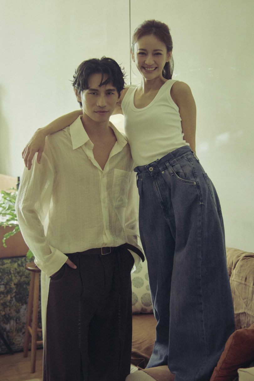 陳意涵與柏霖是多年好友。（圖／索尼音樂提供）