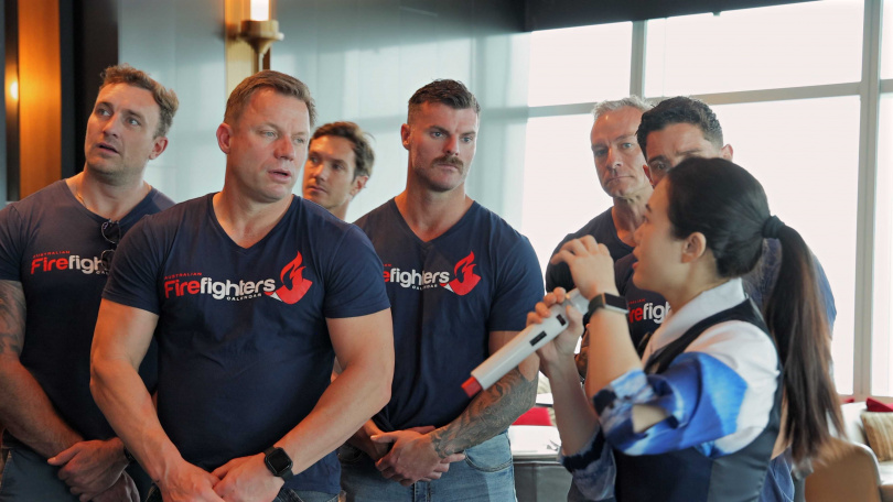 促進台澳觀光交流,「饗 A Joy」安排全英文導覽,解說室裝概念。 (圖/饗賓集團提供)