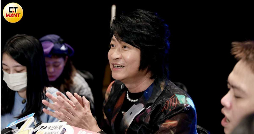 游鴻明回應不願在台開唱的傳聞。（圖／侯世駿攝）