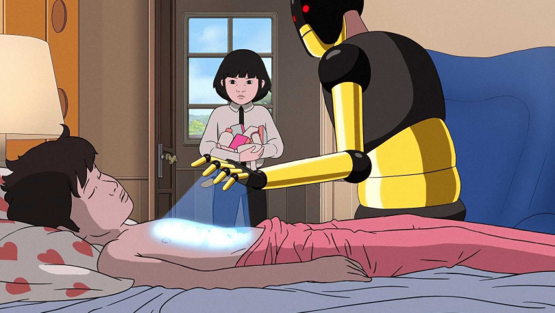 娜塔麗波曼監製的動畫《再見未來男孩》獲讚賞「當《E.T.》遇上宮崎駿」。（圖／海鵬提供）