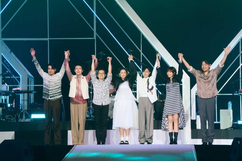 蘇打綠相隔16年與王菀之同台演出。(圖/蘇打綠有限公司提供)