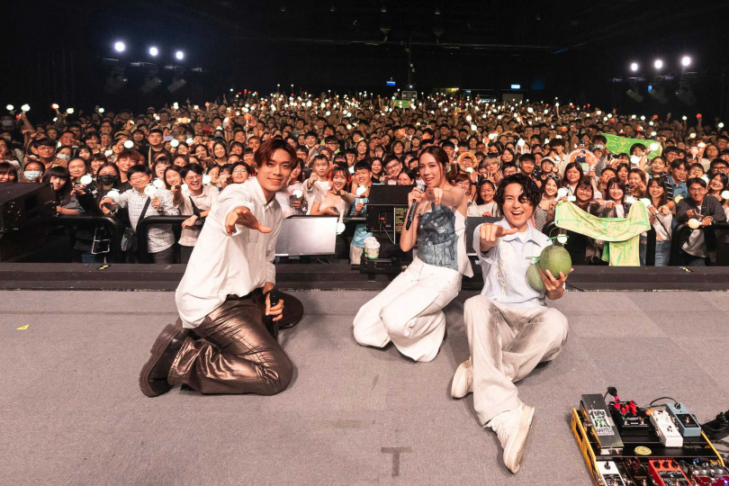 告五人不小心暴雷笑翻全場。（圖／相信音樂提供）