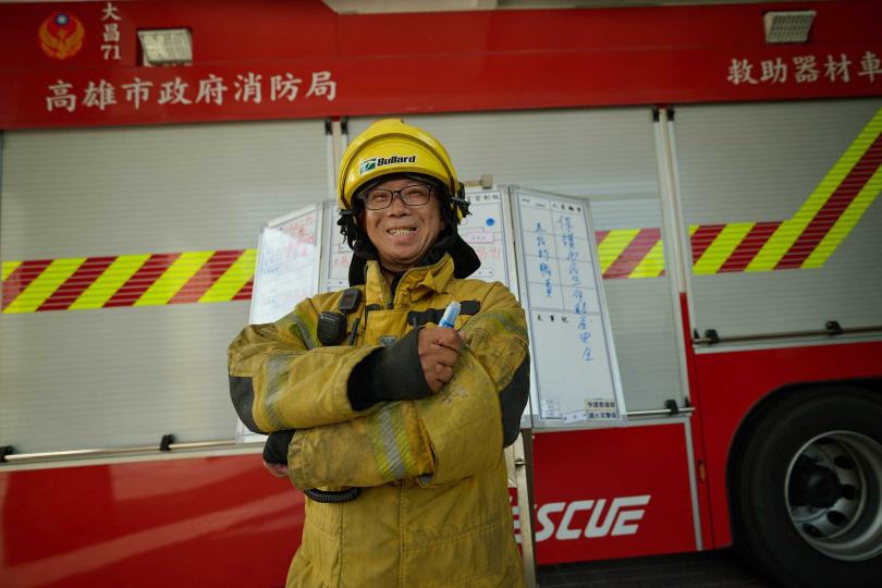 2014年高雄氣爆事故火場前線救援人員余泰運，重傷後重返前線，用生命守護市民，也重建自己的人生。（圖／美力台灣3D協會）