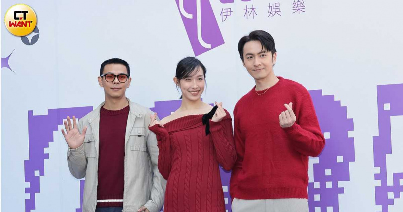 孫綻(左起)、劉樸、張雁名。(圖/楊澍攝)