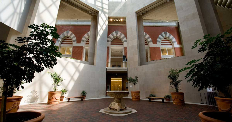 大都會博物館雷曼側廳(圖/大都會博物館提供)。