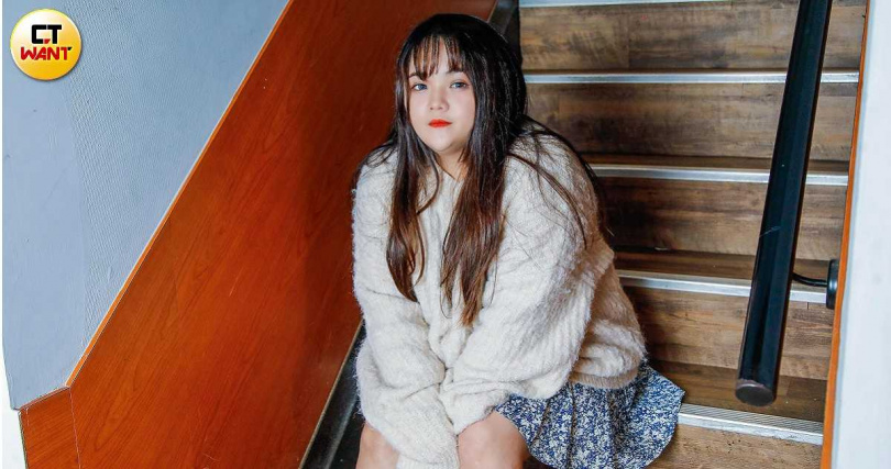 黃詩甜懷孕時因胎位不正相當辛苦。（圖／趙文彬攝）