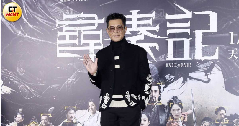 古天樂回應病倒傳聞。（圖／侯世駿攝）