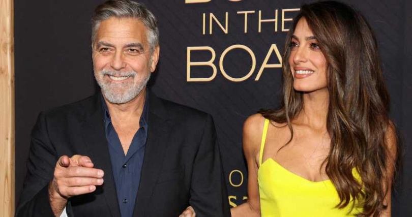 克隆尼聲援金摩言論，強調玩笑不應被過度解讀。（圖／達志／路透社）