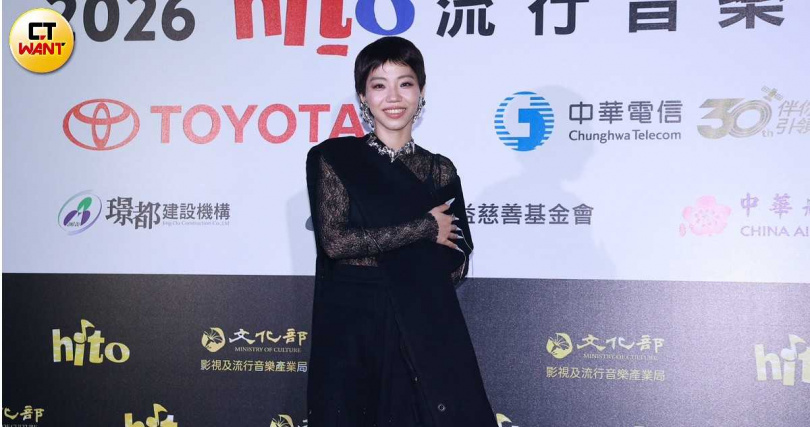 洪佩瑜最想得到專輯獎。(圖/蘇聖倫攝)