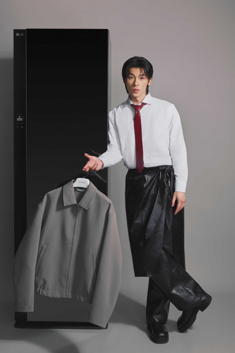 許光漢也曾因雨天濕衣與換季難題感到困擾。(圖/LG提供)