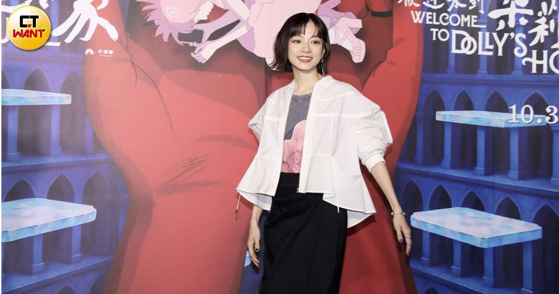 姚愛寗為了演出「瑪莉亞公主」流了很多眼淚。(圖/侯世駿攝)