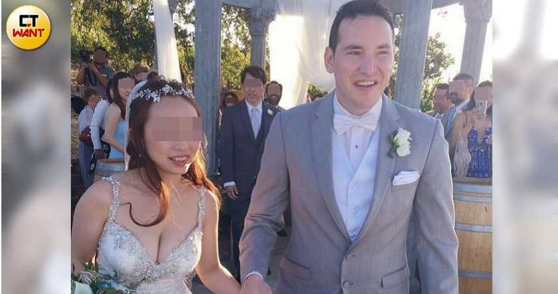 艾列耶控訴,當年為了妻子舉辦盛大的戶外婚禮,也依照妻子的要求金援娘家,換來的卻是妻子將女兒帶走避不見面。(圖/當事人提供)