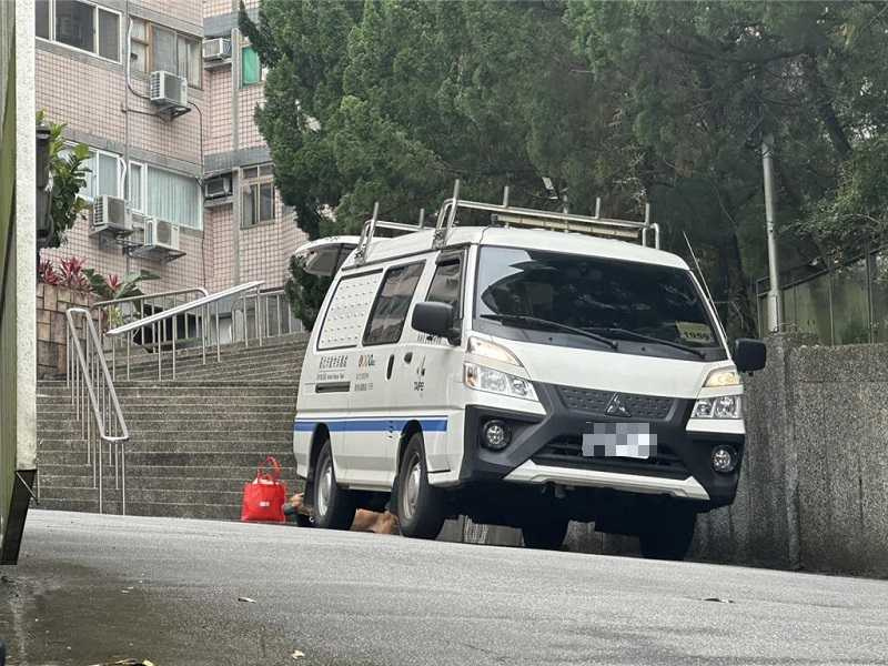 比特犬Lucky已被安置到動物收容所。（圖／中國時報張珈瑄攝）