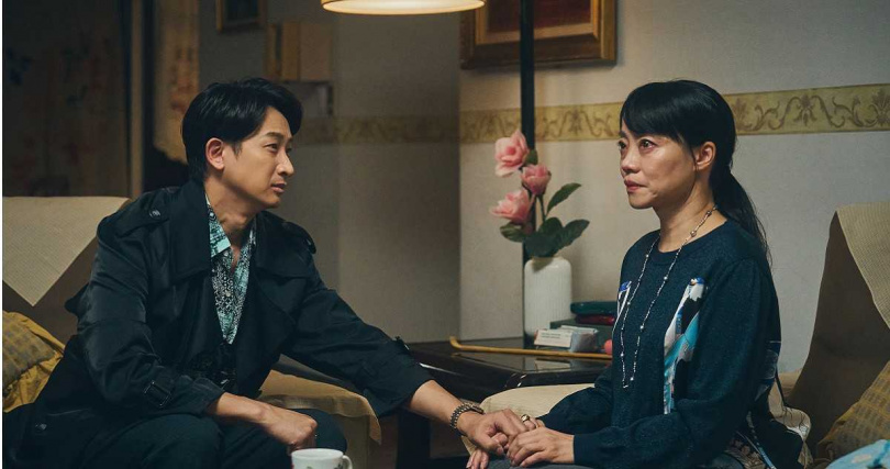 邱凱偉劇中英年早逝,卻還以「還魂」方式出現。(圖/大愛電視)