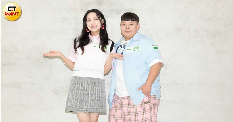 熊熊(左)與小亨堡對育兒有很多心得。(圖/娛樂組)