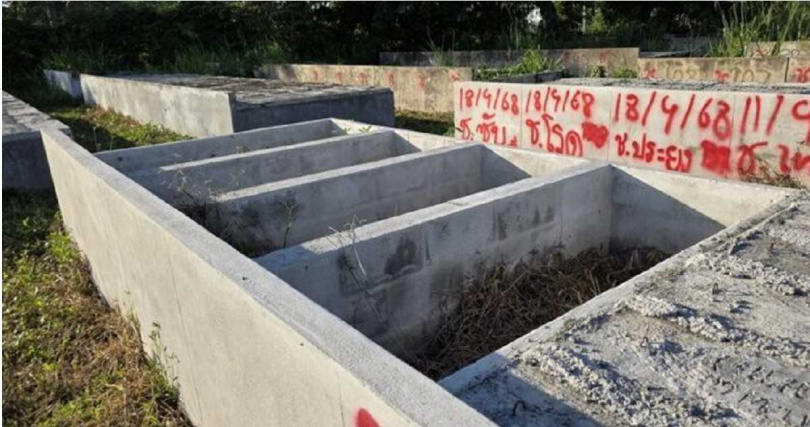 泰國巴蜀府「บ้านประจวบโชค」護老院近日陷入遺體失蹤風波，多名死者家屬前往醫院與相關機構尋找親人遺體，卻遍尋不著，懷疑有人擅自轉移屍體甚至涉入非法交易。（圖／翻攝自Khaosod）