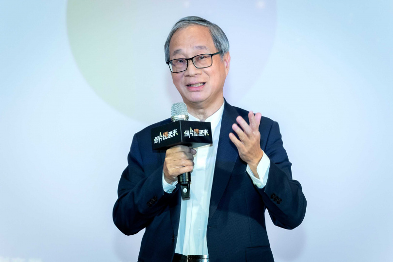 李遠昨表示希望臺灣電影能成為產業龍頭。(圖/海鵬影業提供)