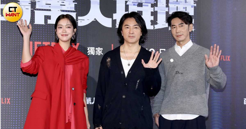 李李仁跟大霈都是鄭伊健的粉絲。（圖／侯世駿攝）