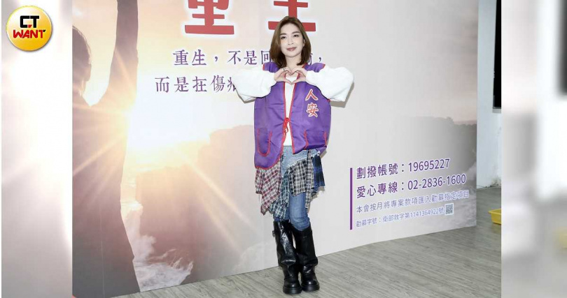 抗癌後再出發，許維恩仍要服藥，身體逐漸復原中。（圖／侯世駿攝）