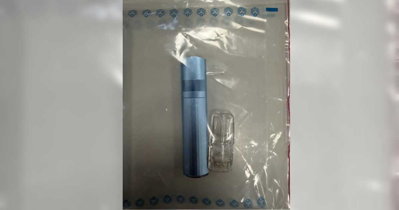警方在王男車內查獲依托咪酯煙彈與吸食器，快篩呈陽性反應。（圖／報系資料照）