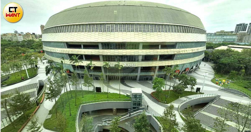 台北洲際酒店緊鄰台北大巨蛋，未來勢必將爭取大巨蛋演場會嘉賓就近下榻飯店。（圖／林榮芳攝）